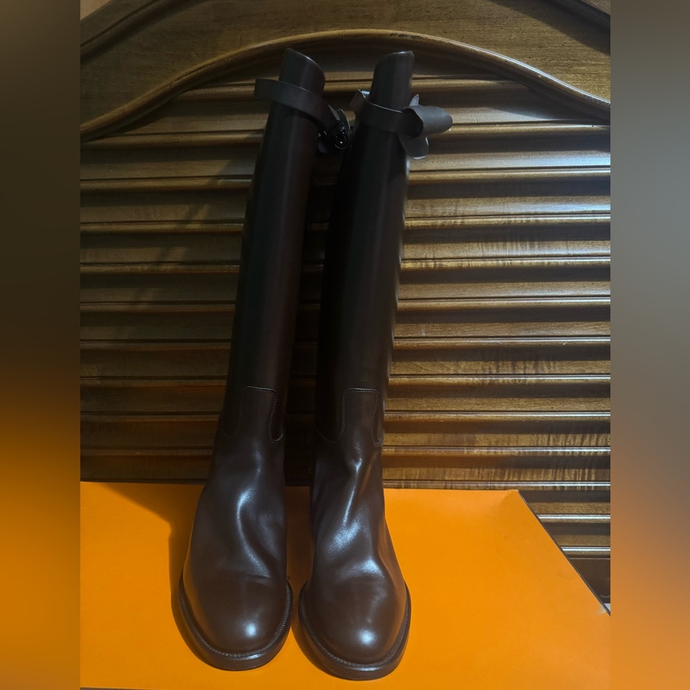 Hermes Jumping Boots Moka